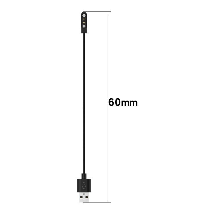 Per Kieslect Smart Watch K10 / K11 Smart Watch Cavo di ricarica magnetico, 60cm, 1m