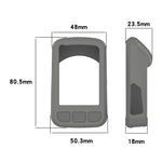 Custodia protettiva in silicone per Wahoo Elemnt Bolt V2 e Roam