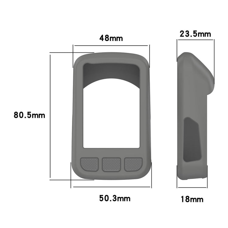 Custodia protettiva in silicone per Wahoo Elemnt Bolt V2 e Roam