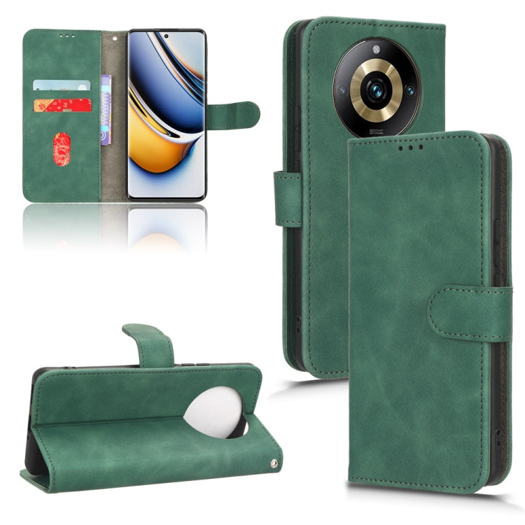 Custodia per telefono in pelle con vibrazione magnetica Skin Feel, For Realme 11 5G / 11X 5G, For Realme C53 4G, For Realme 11, For Realme 11 Pro / 11 Pro+