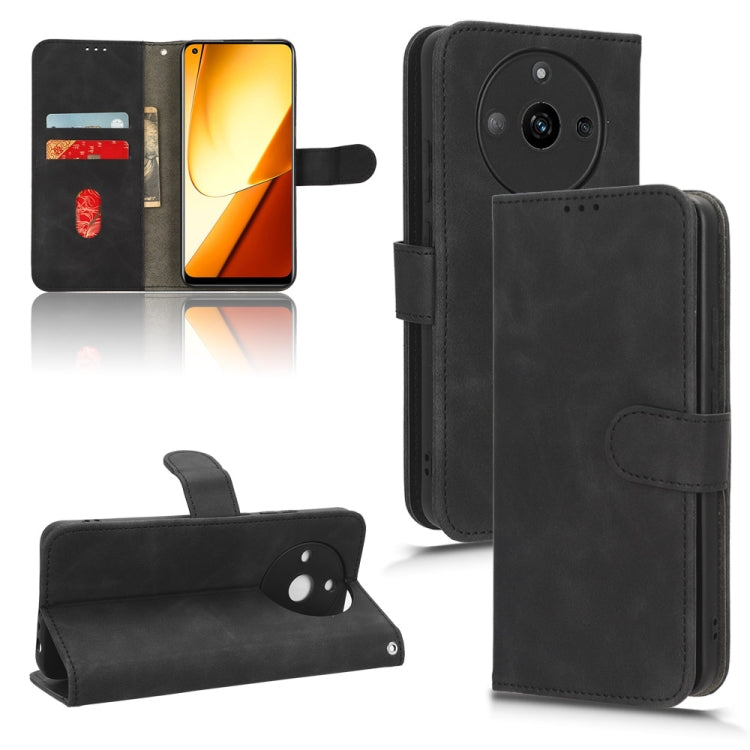 Custodia per telefono in pelle con vibrazione magnetica Skin Feel, For Realme 11 5G / 11X 5G, For Realme C53 4G, For Realme 11, For Realme 11 Pro / 11 Pro+