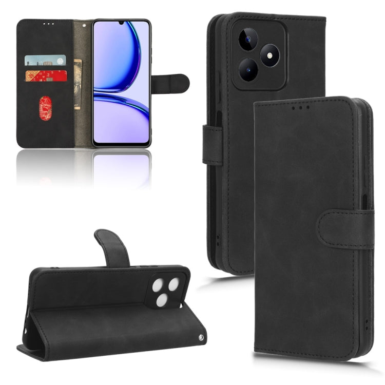 Custodia per telefono in pelle con vibrazione magnetica Skin Feel, For Realme 11 5G / 11X 5G, For Realme C53 4G, For Realme 11, For Realme 11 Pro / 11 Pro+