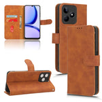 Custodia per telefono in pelle con vibrazione magnetica Skin Feel, For Realme 11 5G / 11X 5G, For Realme C53 4G, For Realme 11, For Realme 11 Pro / 11 Pro+