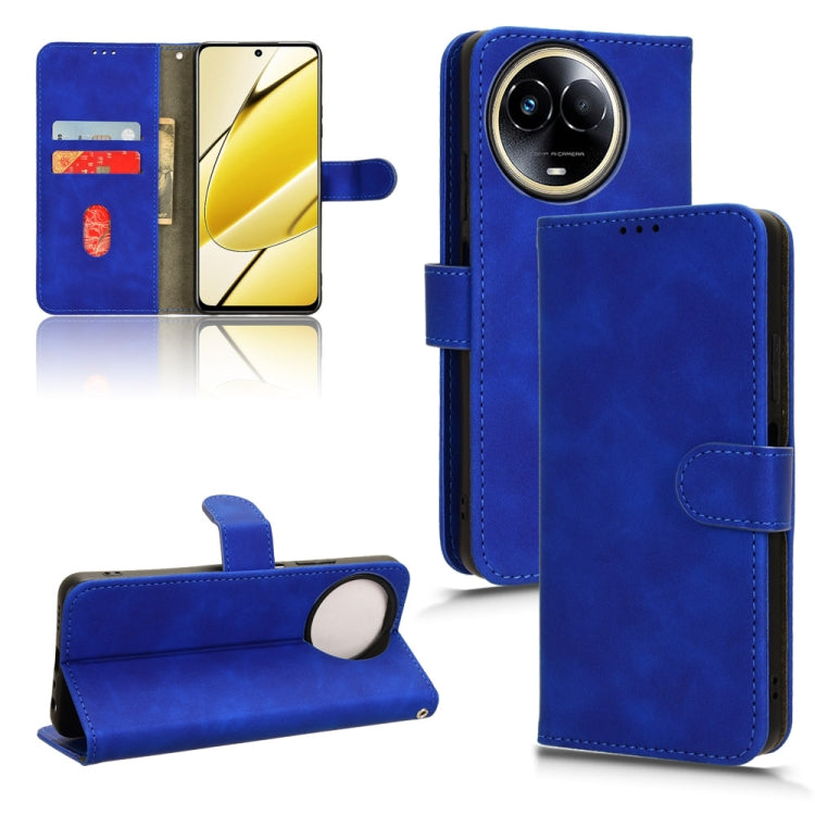 Custodia per telefono in pelle con vibrazione magnetica Skin Feel, For Realme 11 5G / 11X 5G, For Realme C53 4G, For Realme 11, For Realme 11 Pro / 11 Pro+