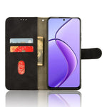 Custodia per telefono in pelle con vibrazione magnetica Skin Feel, For Realme 12 5G, For Realme 12+, For Realme 12 Pro / 12 Pro+, For Realme C67 4G