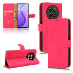 Custodia per telefono in pelle con vibrazione magnetica Skin Feel, For Realme 12 5G, For Realme 12+, For Realme 12 Pro / 12 Pro+, For Realme C67 4G