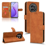 Custodia per telefono in pelle con vibrazione magnetica Skin Feel, For Realme 12 5G, For Realme 12+, For Realme 12 Pro / 12 Pro+, For Realme C67 4G