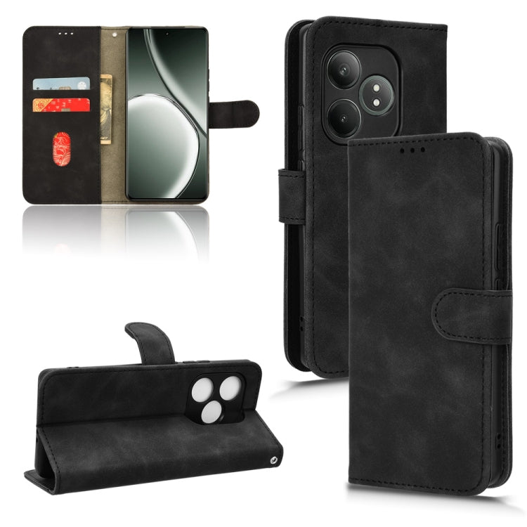 Custodia per telefono in pelle con vibrazione magnetica Skin Feel, For Realme 13+ 5G, For Realme 13 Pro, For Realme C63 / C61, For Realme GT Neo6 SE