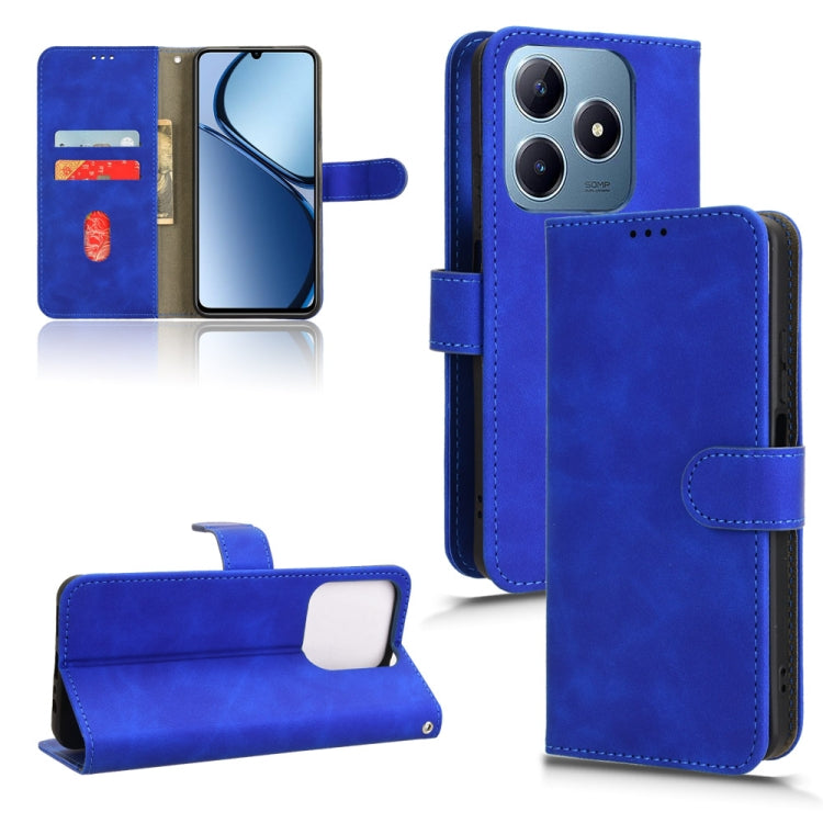 Custodia per telefono in pelle con vibrazione magnetica Skin Feel, For Realme 13+ 5G, For Realme 13 Pro, For Realme C63 / C61, For Realme GT Neo6 SE