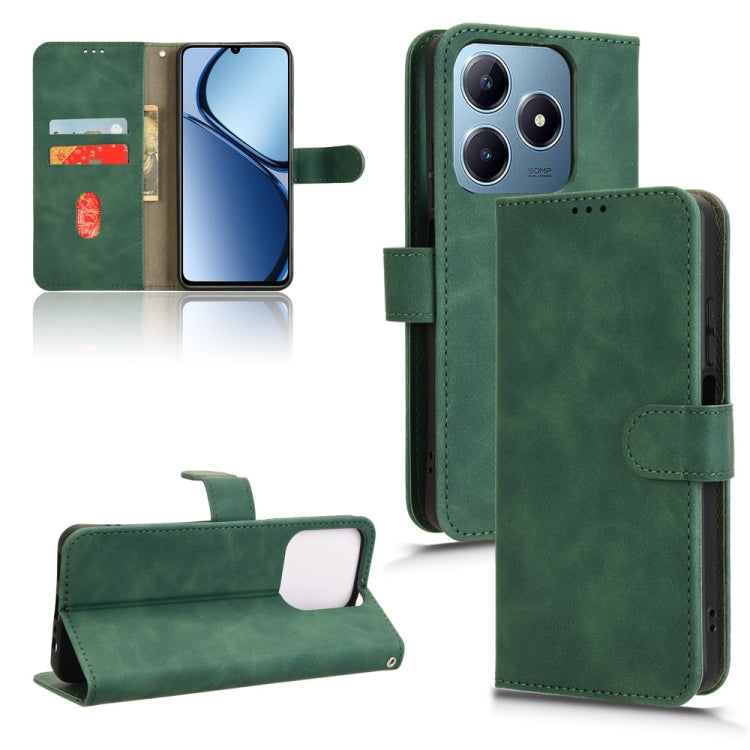 Custodia per telefono in pelle con vibrazione magnetica Skin Feel, For Realme 13+ 5G, For Realme 13 Pro, For Realme C63 / C61, For Realme GT Neo6 SE