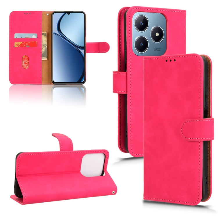 Custodia per telefono in pelle con vibrazione magnetica Skin Feel, For Realme 13+ 5G, For Realme 13 Pro, For Realme C63 / C61, For Realme GT Neo6 SE
