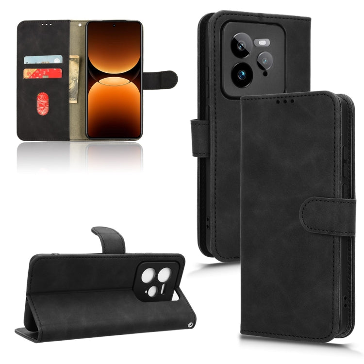 Custodia per telefono in pelle con vibrazione magnetica Skin Feel, For Realme P3 Pro 5G, For Realme 14 Pro 5G, For Realme C75 4G, For Realme GT 7 Pro