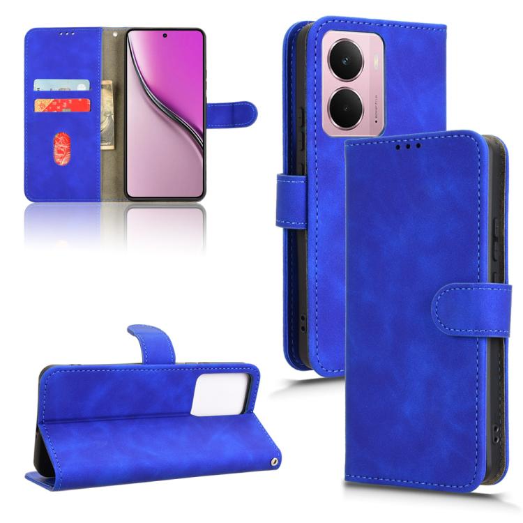 Custodia per telefono in pelle con vibrazione magnetica Skin Feel, For Realme 15 SEA, For Realme C71 4G, For Realme 14 5G, For Realme P3 5G
