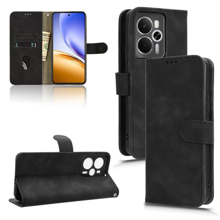 Custodia per telefono in pelle con vibrazione magnetica Skin Feel, For Realme 15 SEA, For Realme C71 4G, For Realme 14 5G, For Realme P3 5G