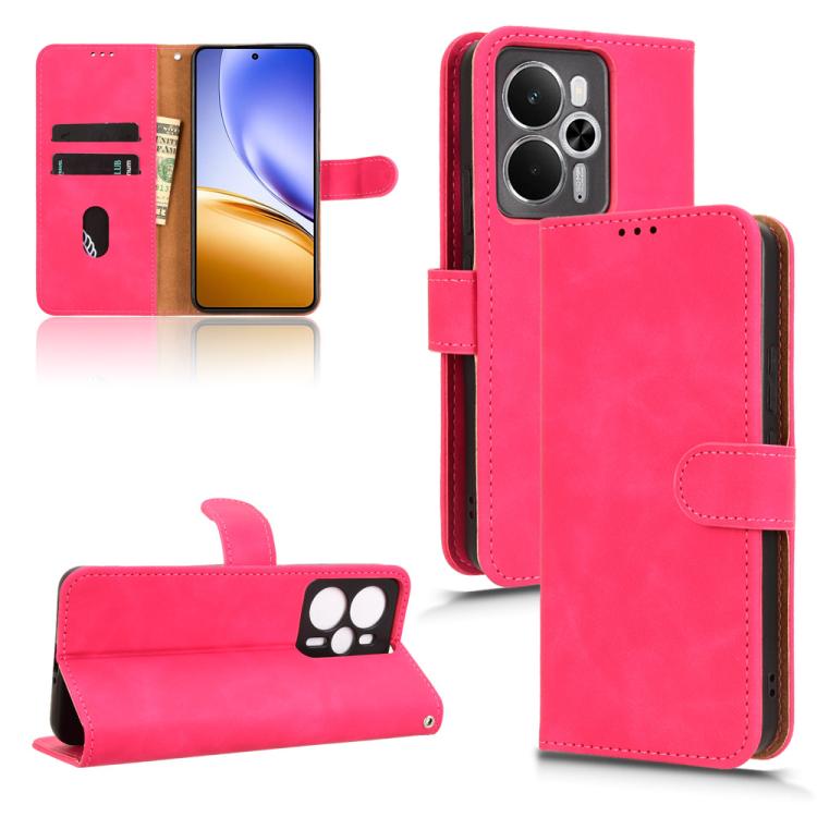 Custodia per telefono in pelle con vibrazione magnetica Skin Feel, For Realme 15 SEA, For Realme C71 4G, For Realme 14 5G, For Realme P3 5G