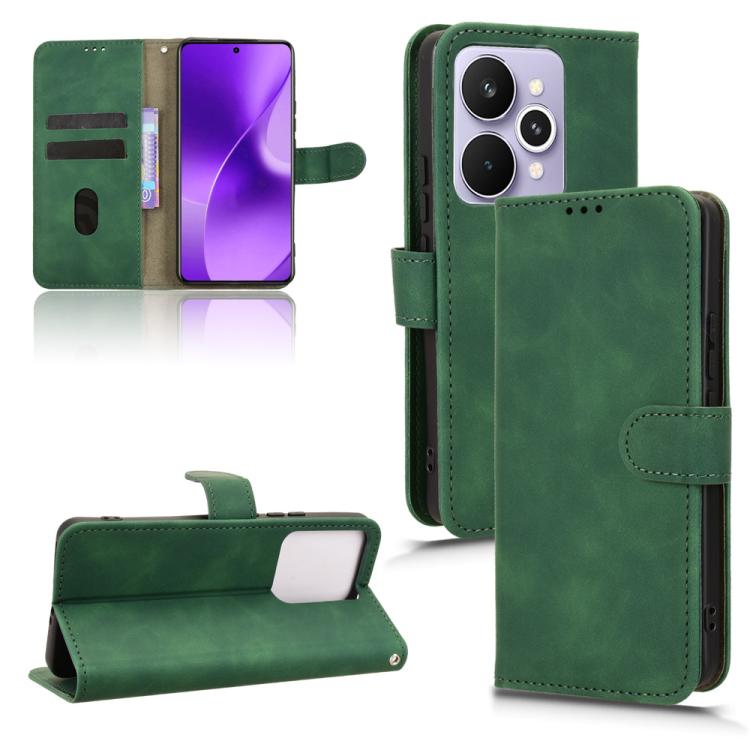 Custodia per telefono in pelle con vibrazione magnetica Skin Feel, For Realme P4 Pro 5G, For Realme P4 5G, For Realme 15T 5G, For Realme 15 5G Global