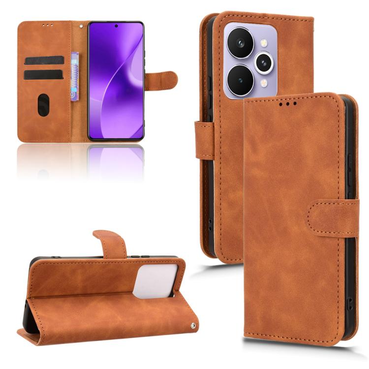 Custodia per telefono in pelle con vibrazione magnetica Skin Feel, For Realme P4 Pro 5G, For Realme P4 5G, For Realme 15T 5G, For Realme 15 5G Global