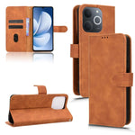 Custodia per telefono in pelle con vibrazione magnetica Skin Feel, For Realme 15 SEA, For Realme C71 4G, For Realme 14 5G, For Realme P3 5G