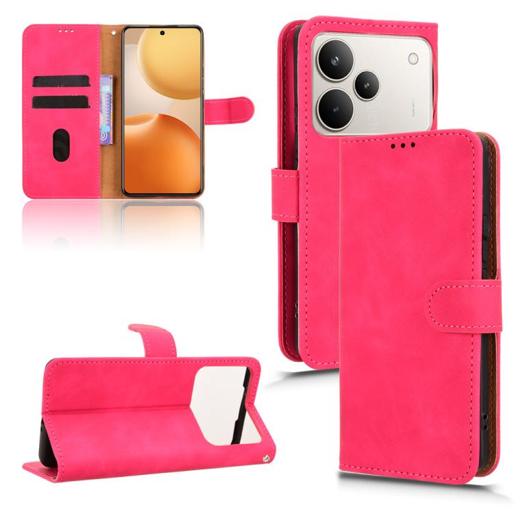 Custodia per telefono in pelle con vibrazione magnetica Skin Feel, For Realme P4 Pro 5G, For Realme P4 5G, For Realme 15T 5G, For Realme 15 5G Global