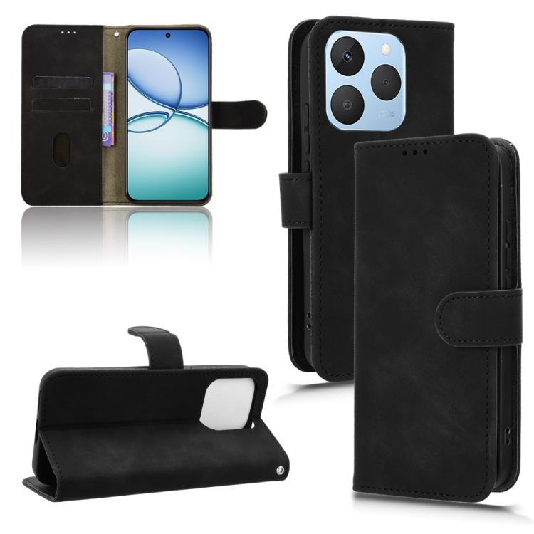 Custodia per telefono in pelle con vibrazione magnetica Skin Feel, For Realme P4 Pro 5G, For Realme P4 5G, For Realme 15T 5G, For Realme 15 5G Global