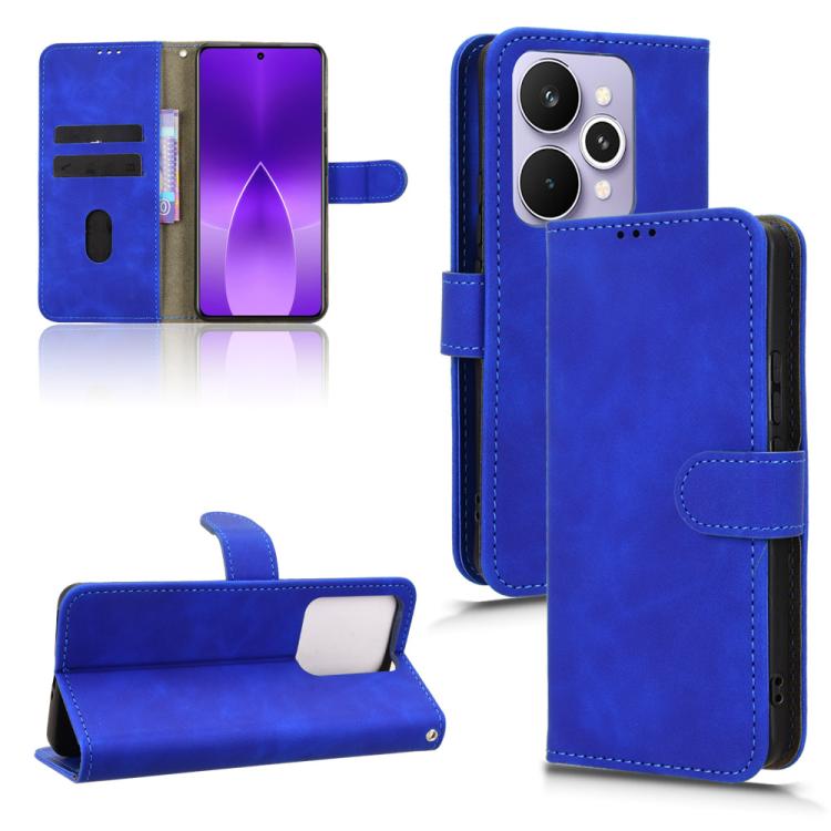 Custodia per telefono in pelle con vibrazione magnetica Skin Feel, For Realme 15 SEA, For Realme C71 4G, For Realme 14 5G, For Realme P3 5G