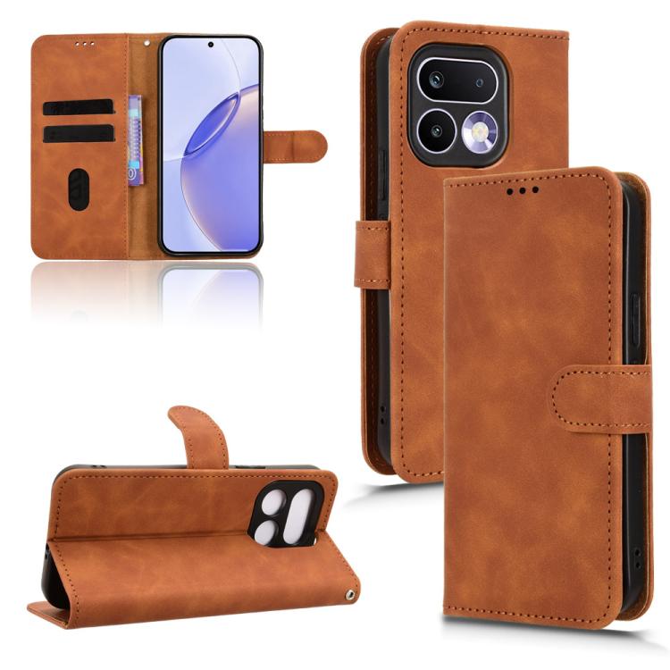 Custodia per telefono in pelle con vibrazione magnetica Skin Feel, For Realme 16 Pro+ 5G Global, For Realme 16 Pro 5G Global, For Realme 15x 5G India, For Realme C85 Pro 4G