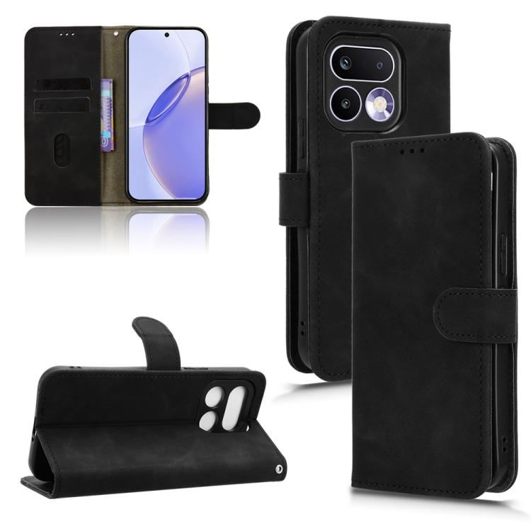 Custodia per telefono in pelle con vibrazione magnetica Skin Feel, For Realme 16 Pro+ 5G Global, For Realme 16 Pro 5G Global, For Realme 15x 5G India, For Realme C85 Pro 4G