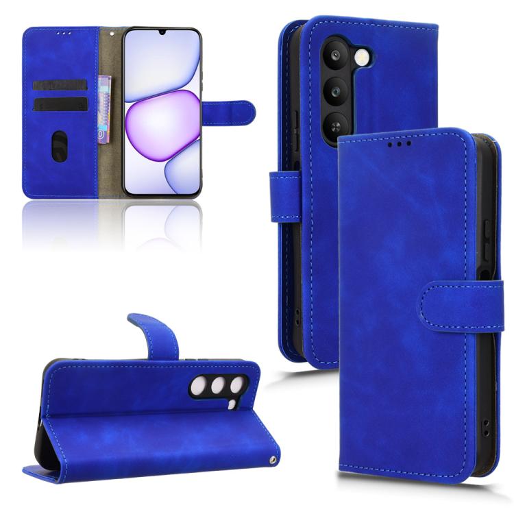Custodia per telefono in pelle con vibrazione magnetica Skin Feel, For Realme 16T 5G Global, For Realme C100 4G, For Realme Note 80 4G, For Realme C83 5G