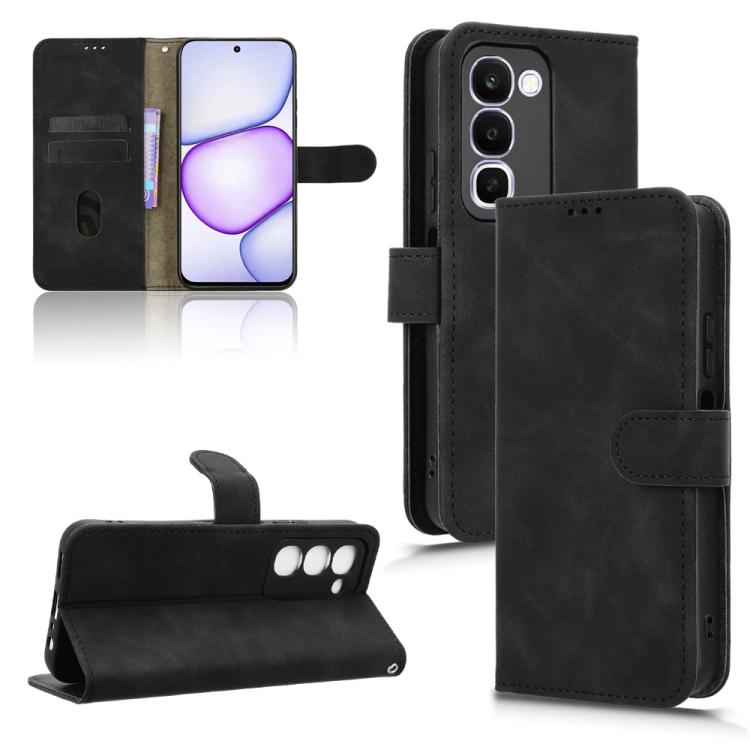 Custodia per telefono in pelle con vibrazione magnetica Skin Feel, For Realme 16T 5G Global, For Realme C100 4G, For Realme Note 80 4G, For Realme C83 5G