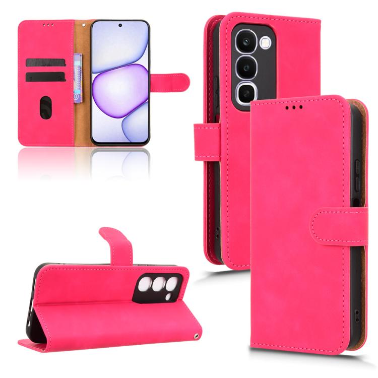 Custodia per telefono in pelle con vibrazione magnetica Skin Feel, For Realme 16T 5G Global, For Realme C100 4G, For Realme Note 80 4G, For Realme C83 5G