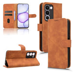 Custodia per telefono in pelle con vibrazione magnetica Skin Feel, For Realme 16T 5G Global, For Realme C100 4G, For Realme Note 80 4G, For Realme C83 5G