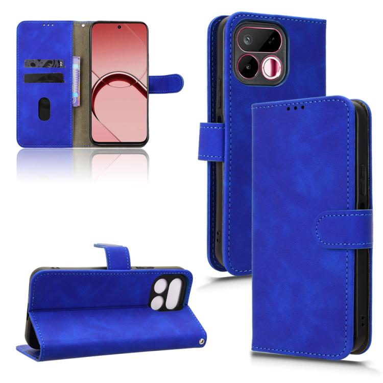 Custodia per telefono in pelle con vibrazione magnetica Skin Feel, For Realme 16T 5G Global, For Realme C100 4G, For Realme Note 80 4G, For Realme C83 5G