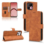 Custodia per telefono in pelle con vibrazione magnetica Skin Feel, For Realme 16T 5G Global, For Realme C100 4G, For Realme Note 80 4G, For Realme C83 5G