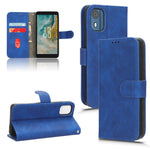 Custodia per telefono in pelle con vibrazione magnetica Skin Feel, For Nokia C02