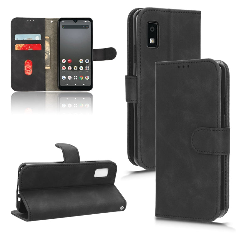 Custodia per telefono in pelle con vibrazione magnetica Skin Feel, For Sharp Aquos Sense9, For Sharp Aquos R9, For Sharp Aquos Sense8, For Sharp Aquos Wish 3