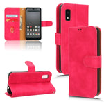 Custodia per telefono in pelle con vibrazione magnetica Skin Feel, For Sharp Aquos Sense9, For Sharp Aquos R9, For Sharp Aquos Sense8, For Sharp Aquos Wish 3