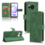 Custodia per telefono in pelle con vibrazione magnetica Skin Feel, For Sharp Aquos Sense9, For Sharp Aquos R9, For Sharp Aquos Sense8, For Sharp Aquos Wish 3