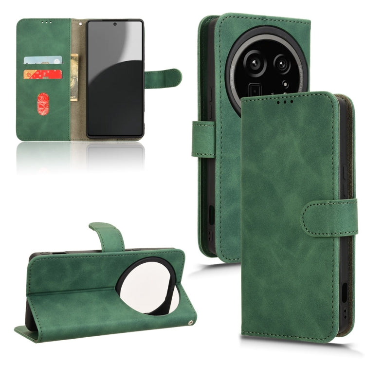Custodia per telefono in pelle con vibrazione magnetica Skin Feel, For Sharp Aquos Sense9, For Sharp Aquos R9, For Sharp Aquos Sense8, For Sharp Aquos Wish 3