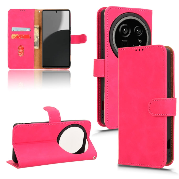Custodia per telefono in pelle con vibrazione magnetica Skin Feel, For Sharp Aquos Sense9, For Sharp Aquos R9, For Sharp Aquos Sense8, For Sharp Aquos Wish 3