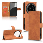 Custodia per telefono in pelle con vibrazione magnetica Skin Feel, For Sharp Aquos Sense9, For Sharp Aquos R9, For Sharp Aquos Sense8, For Sharp Aquos Wish 3