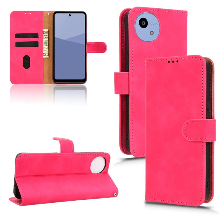 Custodia per telefono in pelle con vibrazione magnetica Skin Feel, For Sharp Aquos wish6, For Sharp Aquos R11, For Sharp Aquos R10, For Sharp Aquos wish5