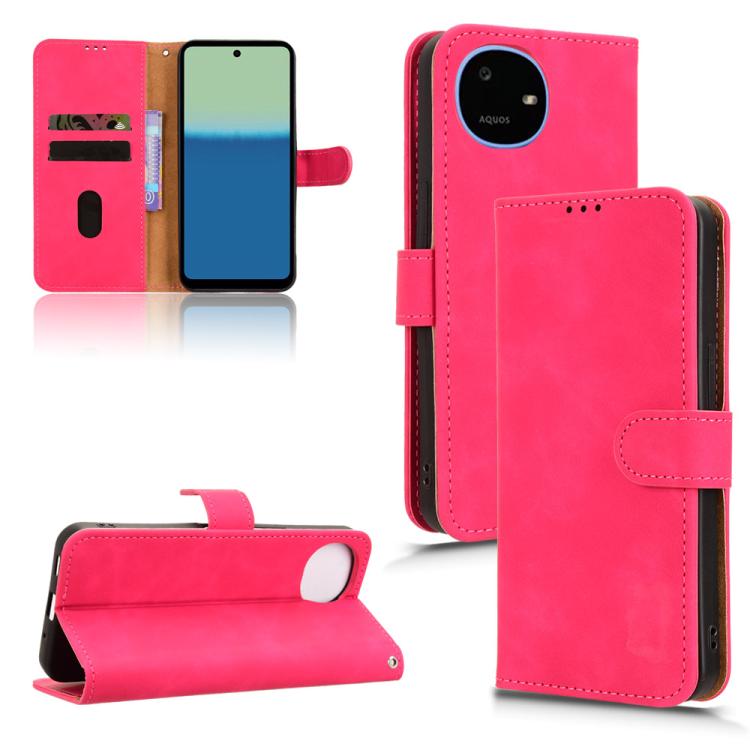 Custodia per telefono in pelle con vibrazione magnetica Skin Feel, For Sharp Aquos wish6, For Sharp Aquos R11, For Sharp Aquos R10, For Sharp Aquos wish5