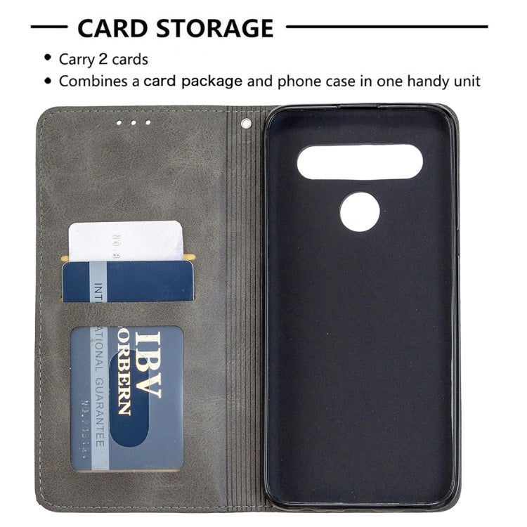 Custodia in pelle magnetica a vibrazione orizzontale con struttura a rombo con supporto, slot per carte e portafoglio, For LG K61, For Nokia 1.3