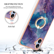 Custodia TPU marmo con anello per Samsung Galaxy A15 5G