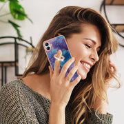 Custodia TPU marmo con anello per Samsung Galaxy A15 5G