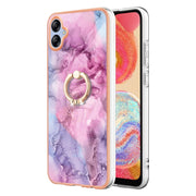 Custodia TPU marmo con anello per Samsung Galaxy A15 5G