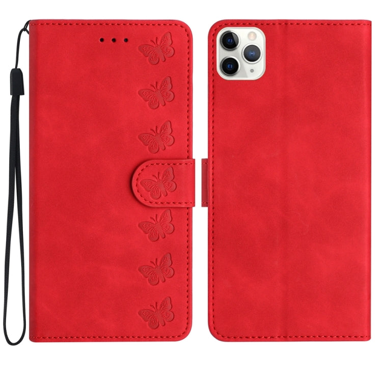 Custodia in pelle goffrata per iPhone 12 mini e 11