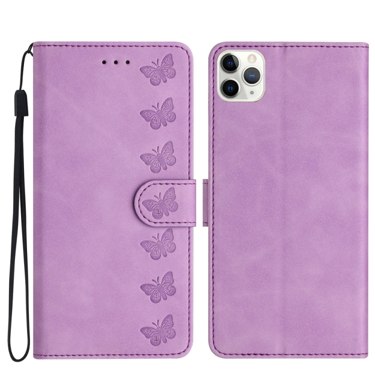 Custodia in pelle goffrata per iPhone 12 mini e 11