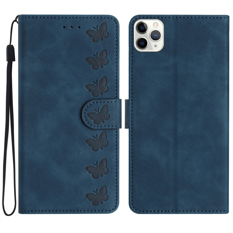 Custodia in pelle goffrata per iPhone 12 mini e 11