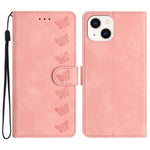 Custodia in pelle goffrata per iPhone 15 e 16